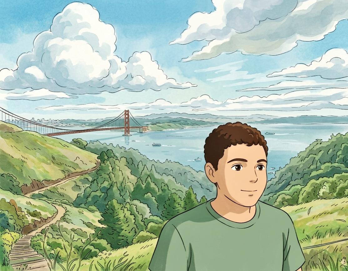 Zak - Ghibli style illustration